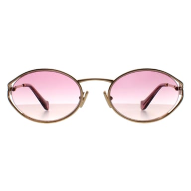 Miu Miu MU52YS 5AK06S gafas de sol violeta degradado marrón dorado