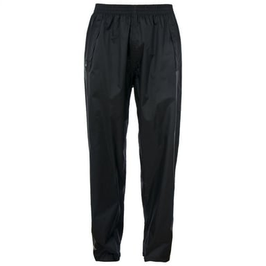 Trespass Womens/Ladies Qikpac TP75 Packaway Waterproof Trousers (Black)