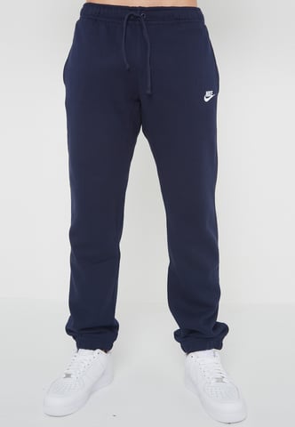 Joggers de polar Nike NSW Club para hombre, color azul marino