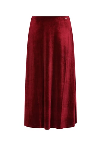 Dreimaster Skirt women dark red