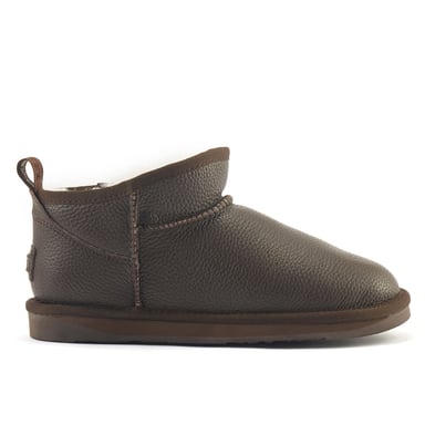 Cosy Ultra Short Leather Beva Boots
