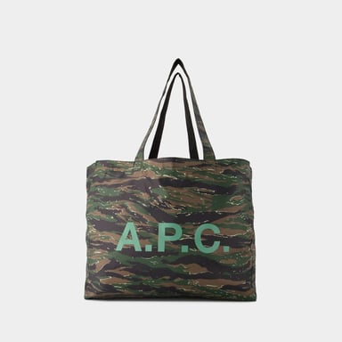 Bolso Diane Reversible - A.P.C. - Sintético - Caqui