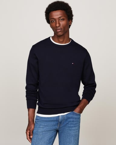 Tommy Hilfiger Core Essential Cotton Crew Mens Sweatshirt