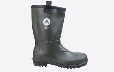 Amblers Safety FS97 PVC Rigger Safety Boots Mens