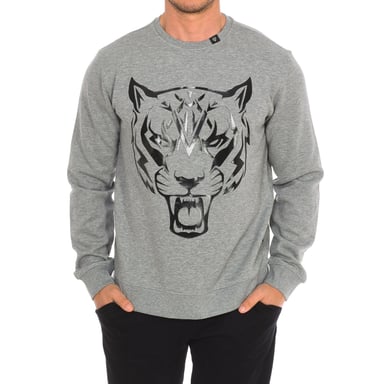 FIPSG604 men's long-sleeved crew-neck sweatshirt