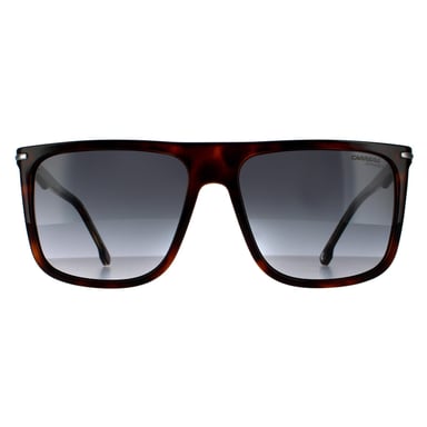 Gafas de sol Carrera Rectangle para hombres en Havana oscuro con degradado gris oscuro