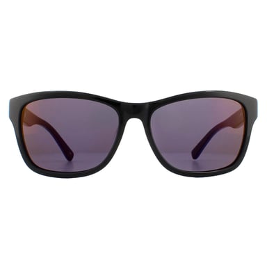 Lacoste rectángulo unisex negro azul púrpura gafas de sol