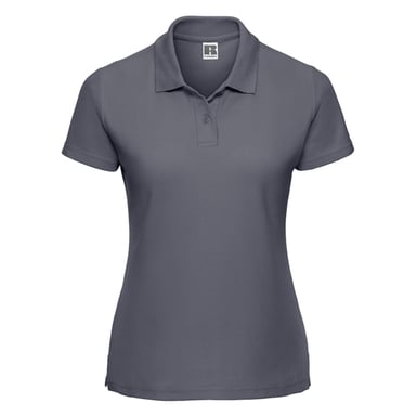 Russell Womens/Ladies Classic Polycotton Polo Shirt (Convoy Grey Solid)