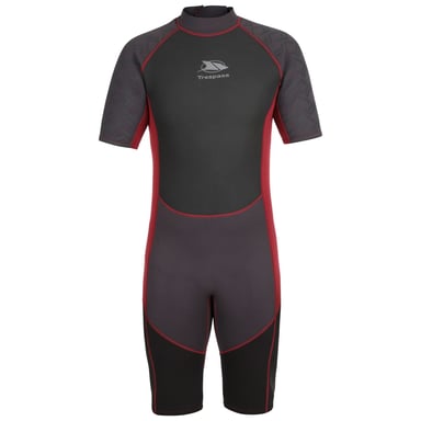 Trespass Mens Argon Wetsuit (Black/Red)