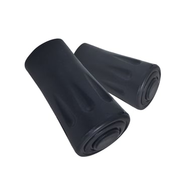 Trespass Spoke Walking/Trekking Pole Tips (Pack Of 2) (Black)