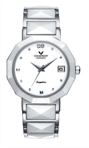 Viceroy: reloj blanco para mujer