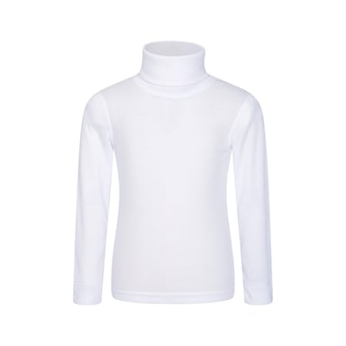 Mountain Warehouse Childrens/Kids Talus Roll Neck Long-Sleeved Top (White)