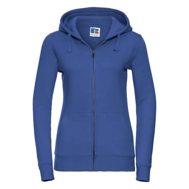 Russell Womens/Ladies Authentic Full Zip Hoodie (Bright Royal Blue)