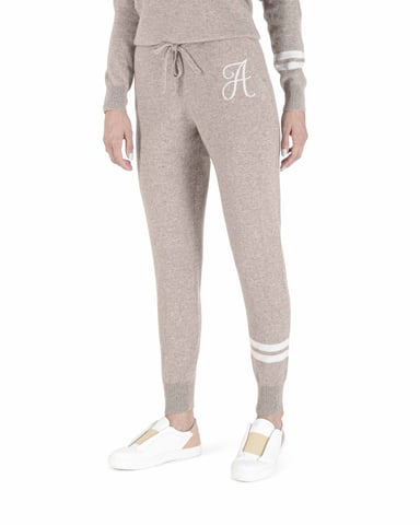Pantalon De Survetement En Cachemire Crown Of Edinburgh Morningside Camel A