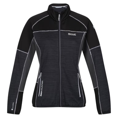 Regatta Womens/Ladies Yare V Fleece (Black/Seal Grey)