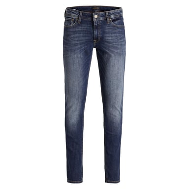 Vaqueros para hombre, Jack & Jones Liam Original, Skinny Stretch fit, Lavado Azul