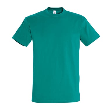 SOLS Mens Imperial Heavyweight Short Sleeve T-Shirt (Emerald)