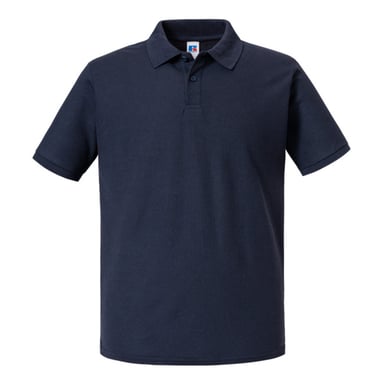 Russell Mens Authentic Eco Polo Shirt (French Navy)