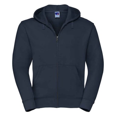 Russell Mens Authentic Hooded Sweatshirt (French Navy)