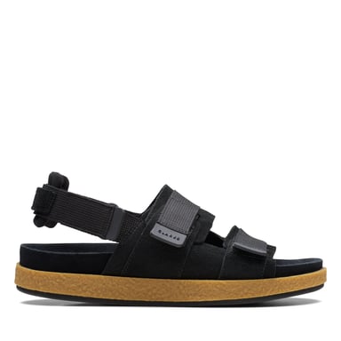 Men's Clarks Originals Overleigh Tor Sandals in Black