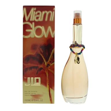 Jennifer Lopez Miami Glow Eau De Toilette 100ml Spray For Her