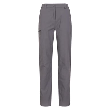 Mountain Warehouse Womens/Ladies Stretch Short Hiking Trousers (Charcoal)