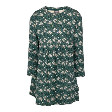 Trespass Girls Morra Floral Dress (Pine)