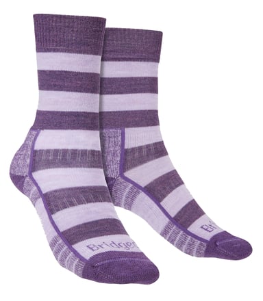 Bridgedale - Calcetines Merino Ligeros Senderismo Mujer - Lila / Morado
