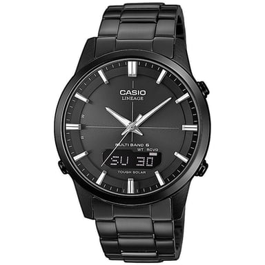 Casio Radio Controlled Men's Black Watch LCW-M170DB-1AER