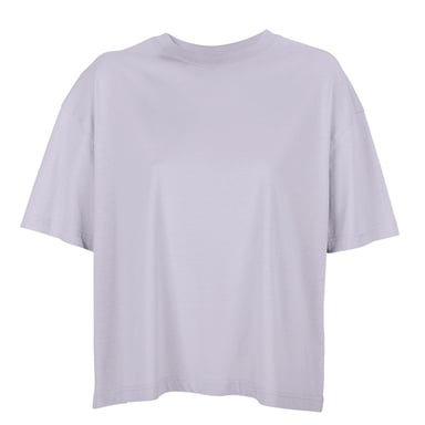 SOLS Womens/Ladies Boxy Organic Oversized T-Shirt (Lilac)