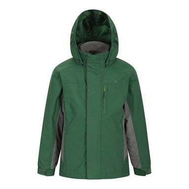Mountain Warehouse Childrens/Kids Cannonball 3 in 1 Waterproof Jacket (Khaki)