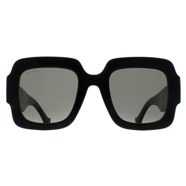 Gucci Cuadrado Mujer Negro Gris GG1547S