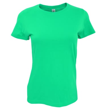SOLS Womens/Ladies Imperial Heavy Short Sleeve T-Shirt (Emerald)