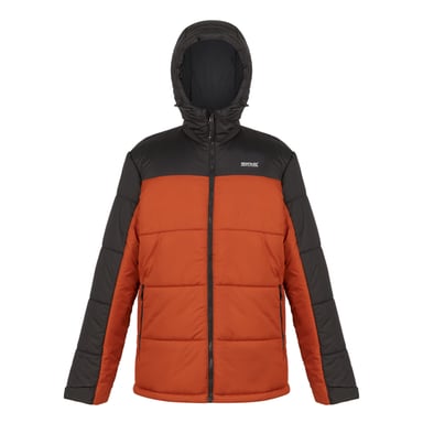 Regatta Mens Nevado VII Insulated Padded Jacket (Burnt Copper/Ash)