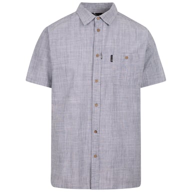 Trespass Mens Basham Woven Shirt (Dark Peacock)