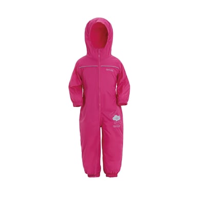 Regatta Great Outdoors Childrens Toddlers Puddle IV Waterproof Rainsuit (Jem)
