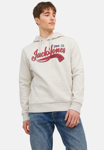 Jack & Jones Hoodies Logo Sweat Hood Blanco