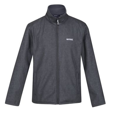 Regatta Mens Cera V Wind Resistant Soft Shell Jacket (Grey Marl Marl)