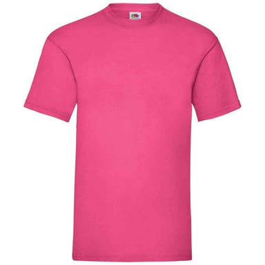 Fruit Of The Loom Mens Valueweight T-Shirt (Fuchsia)