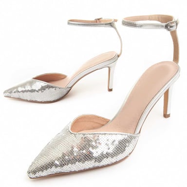 Zapato de tacón Montevita Festshoe2 en plata