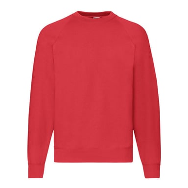 Fruit of the Loom Mens Premium Set-in Sweatshirt (Red)