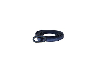 Fendi Crayons Wrap Bracelet in Blue Leather