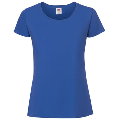 Fruit Of The Loom Womens/Ladies Ringspun Premium T-Shirt (Cobalt)