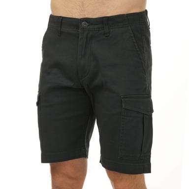 Men's Jack Jones Charlie Dave Cargo Shorts in Black