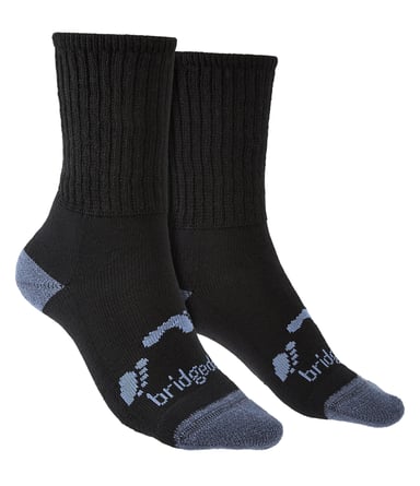 Bridgedale - Calcetines de lana merino para niños - Negro