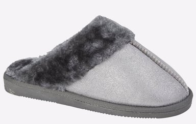 Sleepers Juliet Cuff Mule Slipper Womens