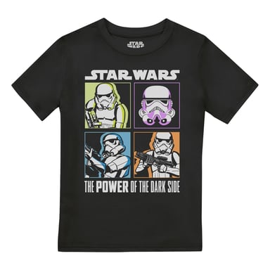 Star Wars Boys Four Box Trooper T-Shirt (Black)