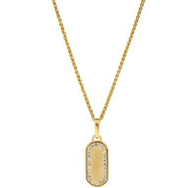 Orphelia 'Malaga' Women's 925 Sterling Silver Pendant with Chain - Gold ZH-7573/G