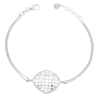 Orphelia 'Lilla' Women's 925 Sterling Silver Bracelet - Silver ZA-7190