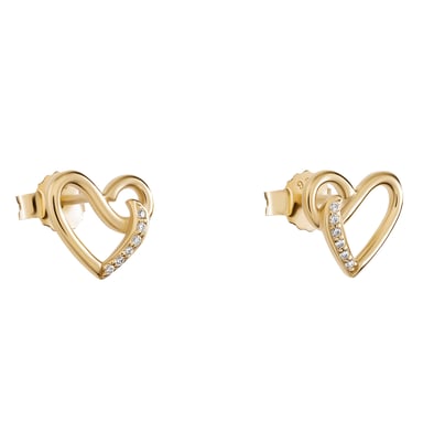 Orphelia 'Ida' Women's 925 Sterling Silver Stud Earrings - Gold ZO-7521/G